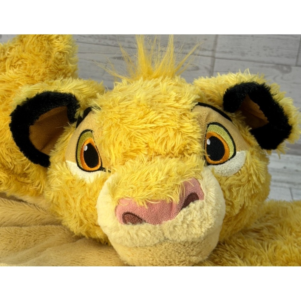 20 Inch Disney Parks Simba Pillow Pet Lion King Plush Stuffed Animal Toy Kids - Picture 2 of 9